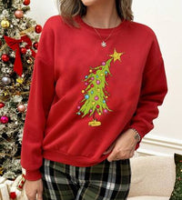 Women Fashionable Christmas Tree Sweatshirt