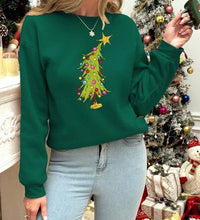 Women Fashionable Christmas Tree Sweatshirt