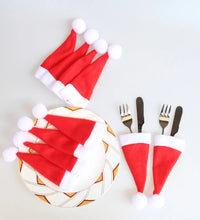 Christmas Cap Cutlery Holder