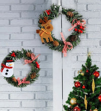 Christmas Wreath Wood Christmas Decor