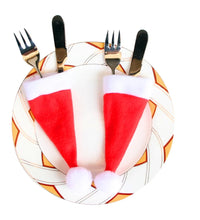 Christmas Cap Cutlery Holder